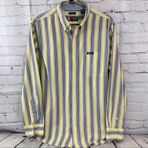Chaps Button Down Shirt Size L